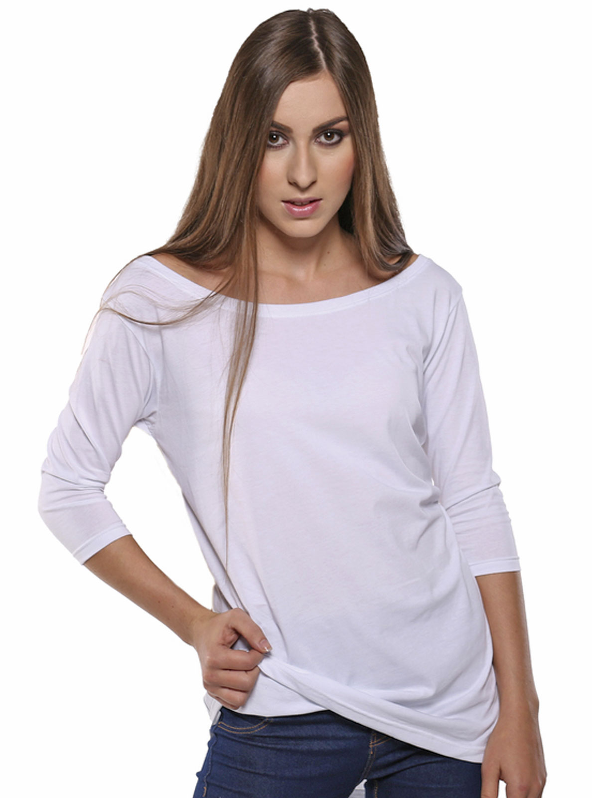 Maglietta Donna Vestiti Top e t-shirt Top con manica ¾ ignore Top con manica ¾ 